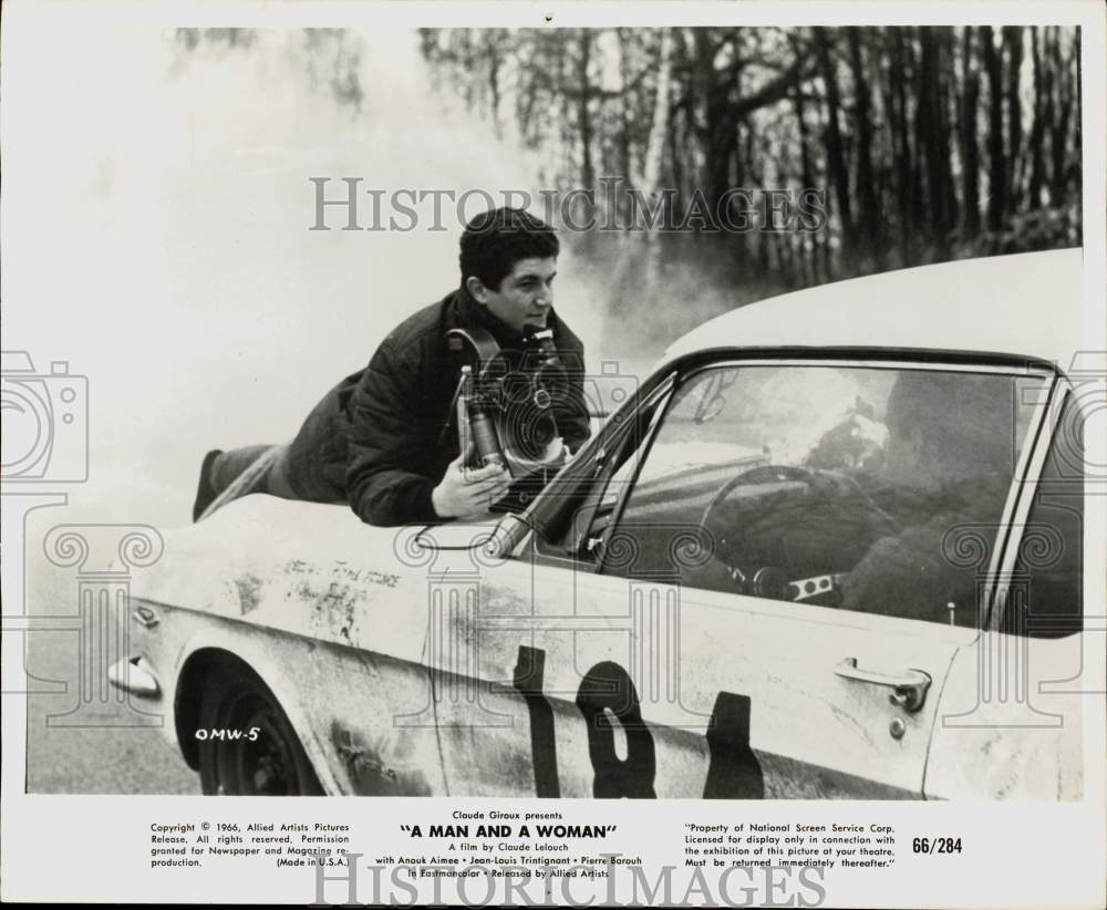 1966 Press Photo "A Man and a Woman" Movie Scene - pip29885- Historic Images