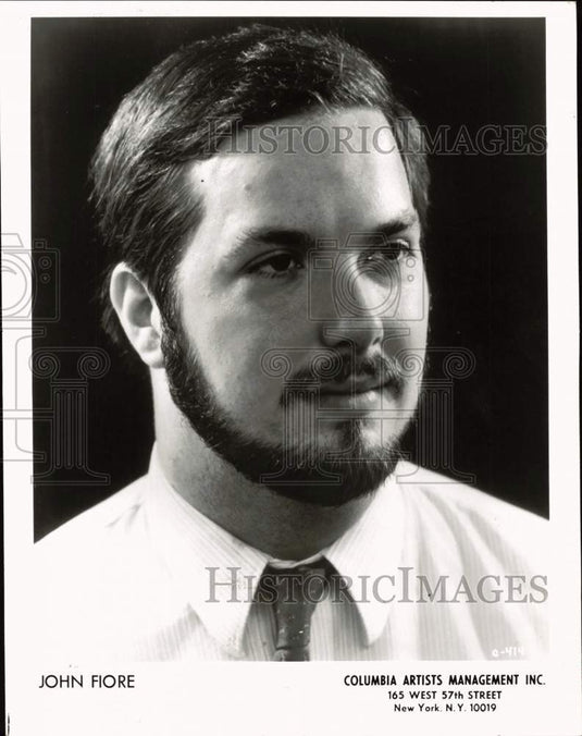1989 Press Photo Conductor John Fiore - pip32473