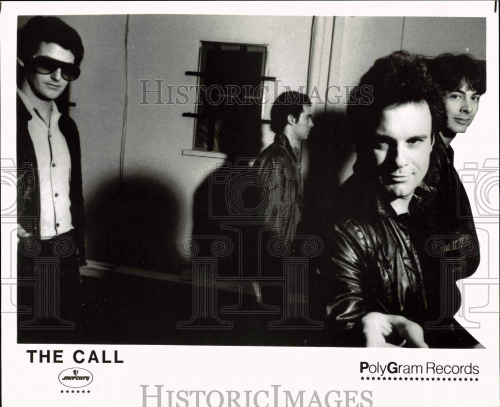 1982 Press Photo The Call rock group - pip33120