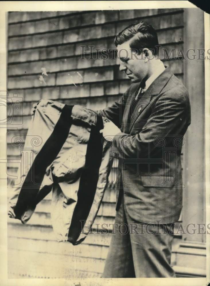 1929 Press Photo Harvard football captain Jim Barrett - pis00098- Historic Images