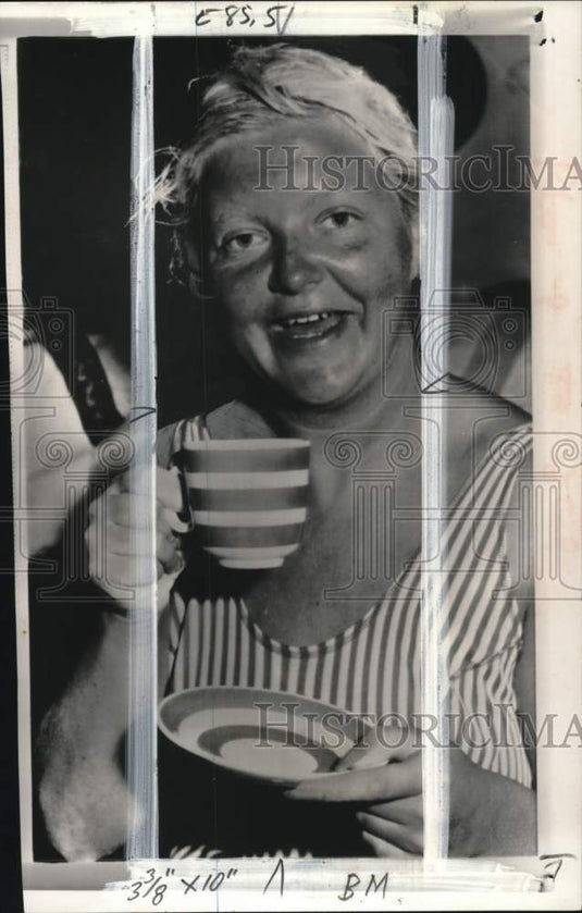 1967 Press Photo English Channel swimmer Rosemary George - pis00269- Historic Images