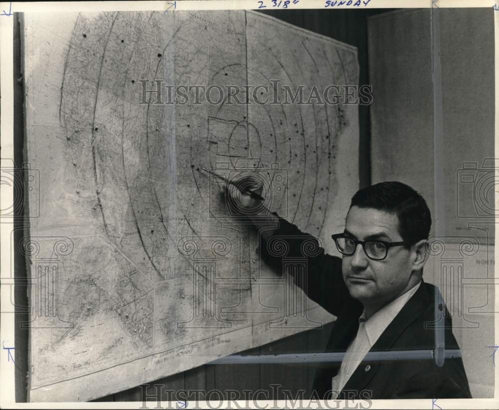 1968 Press Photo Junior Chamber Of Commerce Prison Program Coordinator Gary Hill- Historic Images