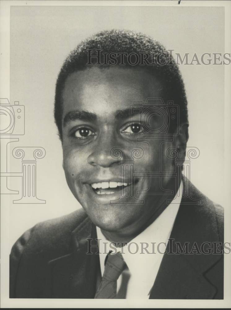 1983 Press Photo NBC Sportscaster Ahmad Rashad - pis01497- Historic Images