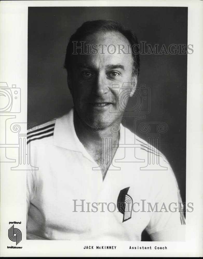 1978 Press Photo Portland Trailblazers Basketball Coach Jack McKinney- Historic Images