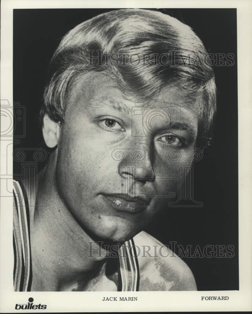 1969 Press Photo Basketball player Jack Marin, Forward, Baltimore Bullets- Historic Images