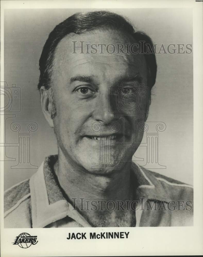 1979 Press Photo Jack McKinney, Los Angeles Lakers Basketball - pis01696- Historic Images