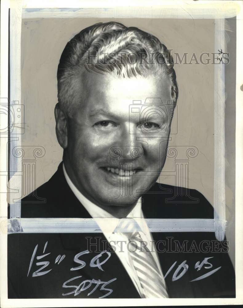 1971 Press Photo Former Ohio State All-American Football Player Wes Fesler- Historic Images