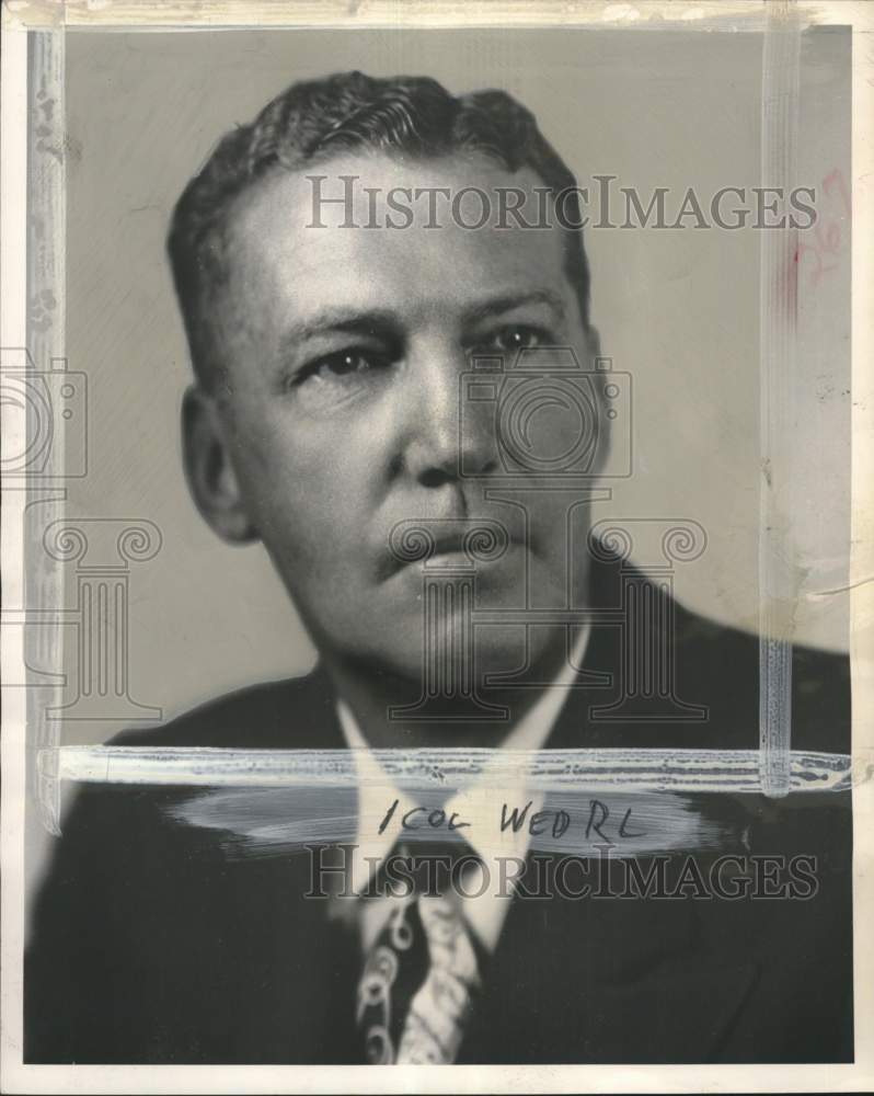 1953 Press Photo Oregon State College Head Basketball Coach A.T. &quot;Slats&quot; Gill- Historic Images