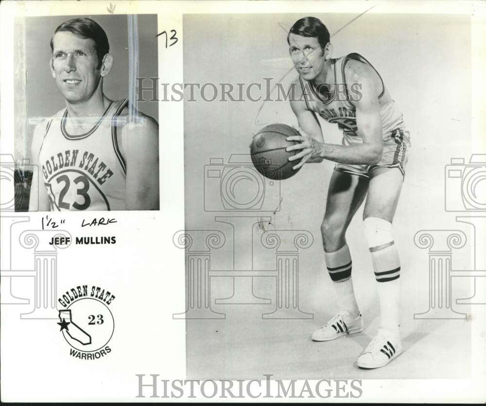 1971 Press Photo Jeff Mullins, Golden State Warriors Basketball Player- Historic Images