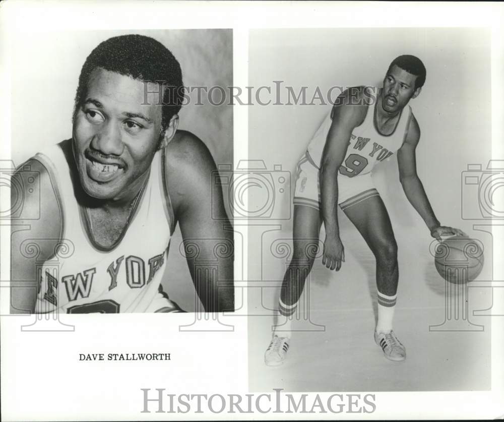 1971 Press Photo NBA Basketball Player Dave Stallworth, New York - pis02330- Historic Images