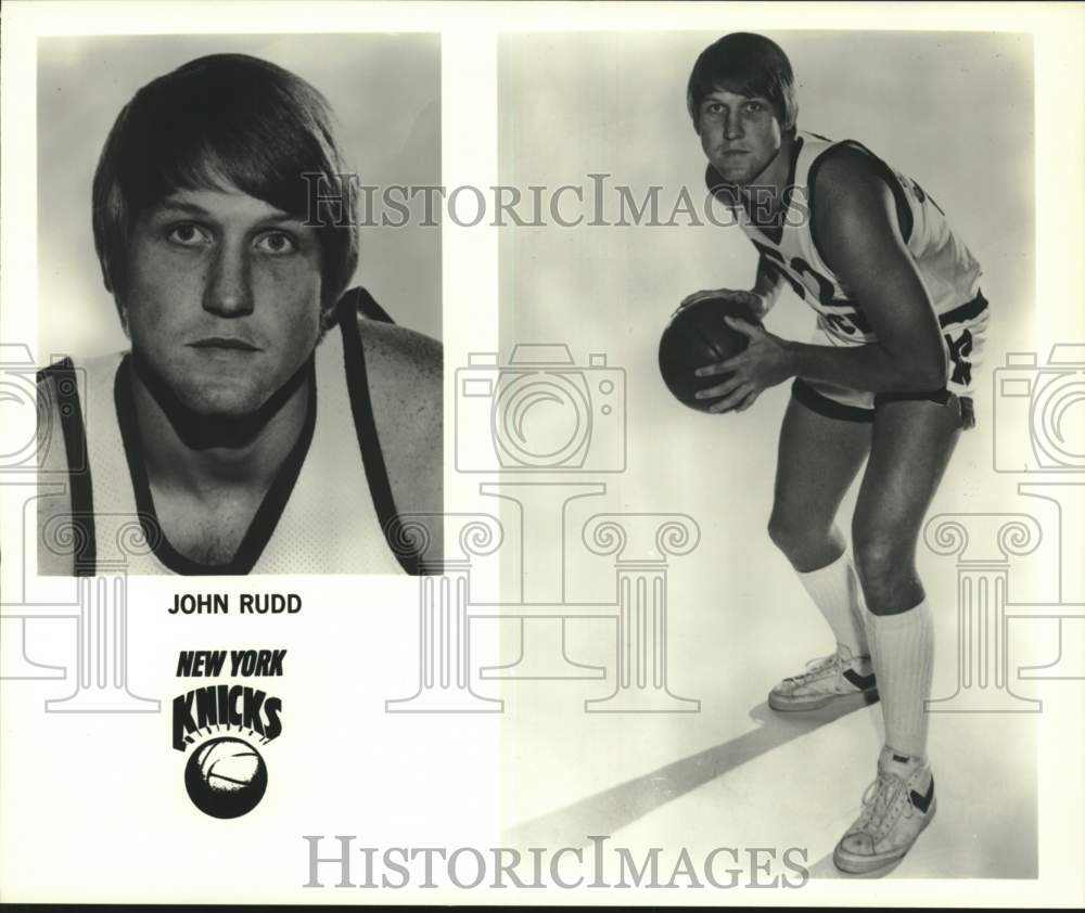 1979 Press Photo Basketball player John Rudd of the New York Knicks - pis02404- Historic Images