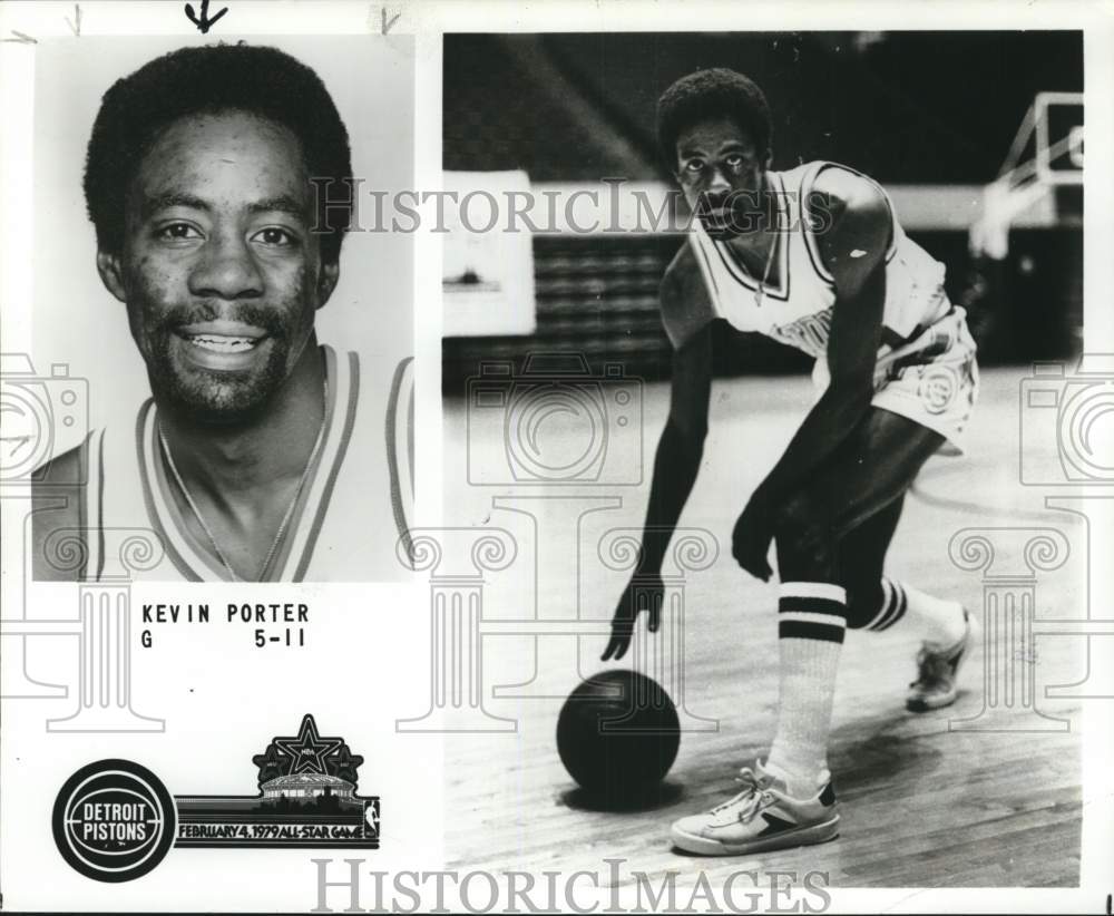 1978 Press Photo Kevin Porter, Detroit Pistons Basketball Player - pis02468- Historic Images