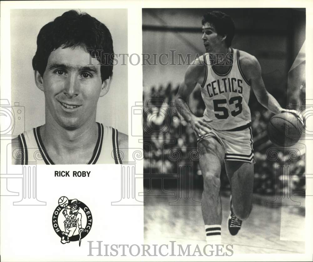 1979 Press Photo Boston Celtics' Rick Robey during basketball game - pis02681- Historic Images