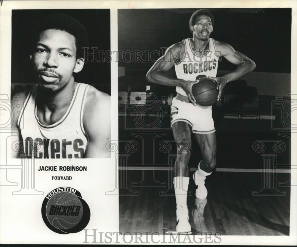 1978 Press Photo Houston Rockets&#39; forward Jackie Robinson - pis02694- Historic Images