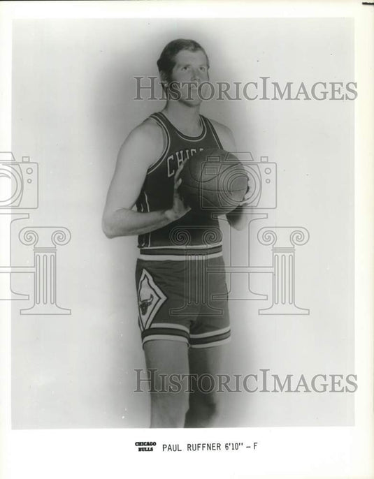 Press Photo Chicago Bulls' basketball player Paul Ruffner - pis02858- Historic Images