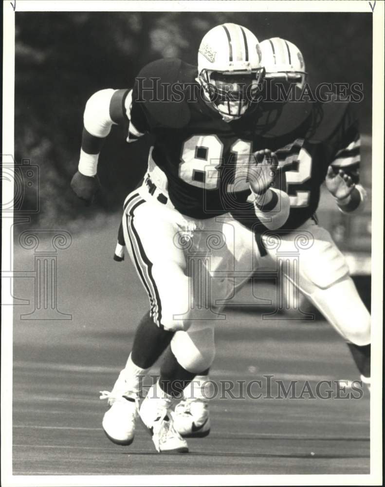1989 Press Photo Oregon State Beavers&#39; football player Phil Ross - pis02867- Historic Images