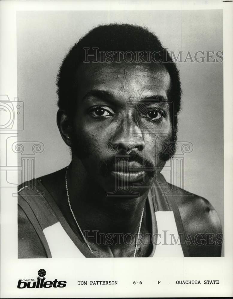 1973 Press Photo Capital Bullets&#39; forward Tom Patterson, basketball player- Historic Images