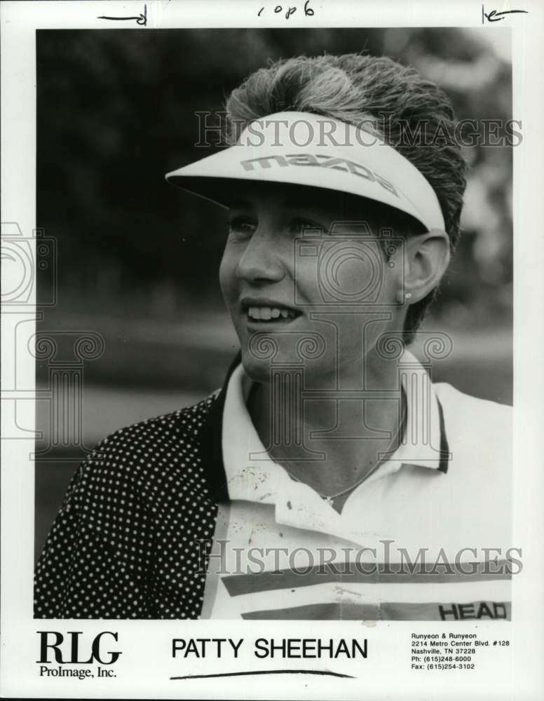 1990 Press Photo Golfer Patty Sheehan - pis02985- Historic Images