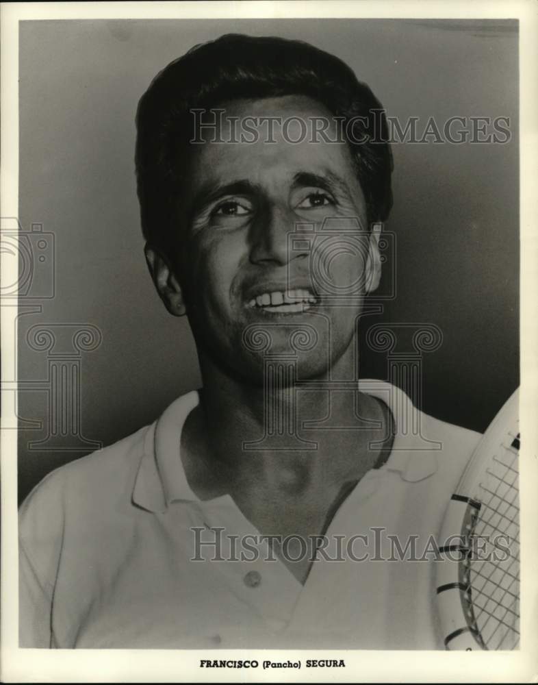 1954 Press Photo Tennis player Francisco &quot;Pancho&quot; Segura - pis02997- Historic Images