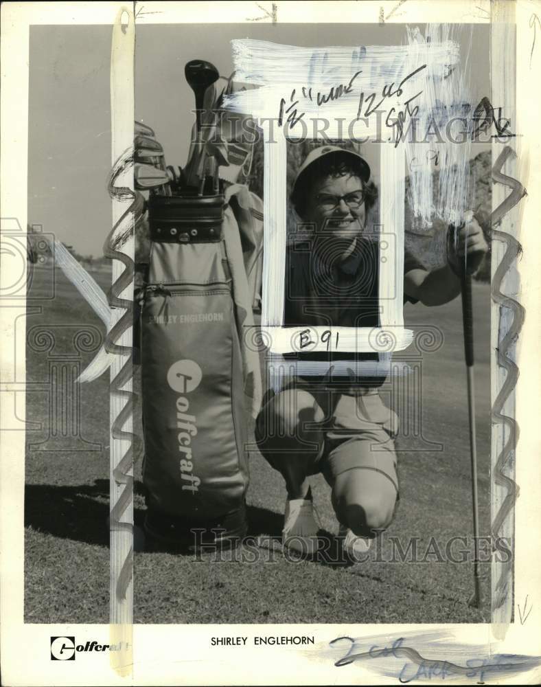 1964 Press Photo Golfer Shirley Englehorn - pis04585- Historic Images