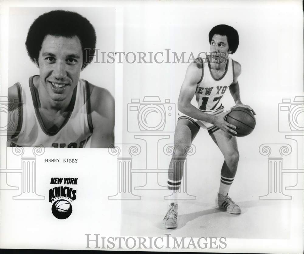 1975 Press Photo New York Knicks basketball player Henry Bibby - pis05672- Historic Images