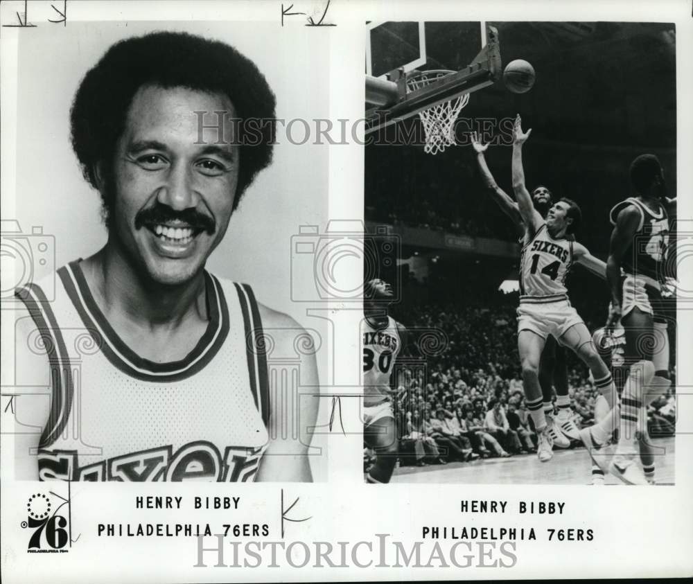 1977 Press Photo Philadelphia 76ers basketball player Henry Bibby - pis05706- Historic Images