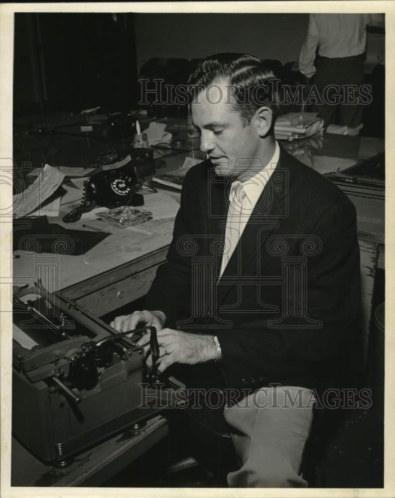 1959 Press Photo St. Louis Cardinals&#39; sports editor Larry Jackson - pis06081- Historic Images