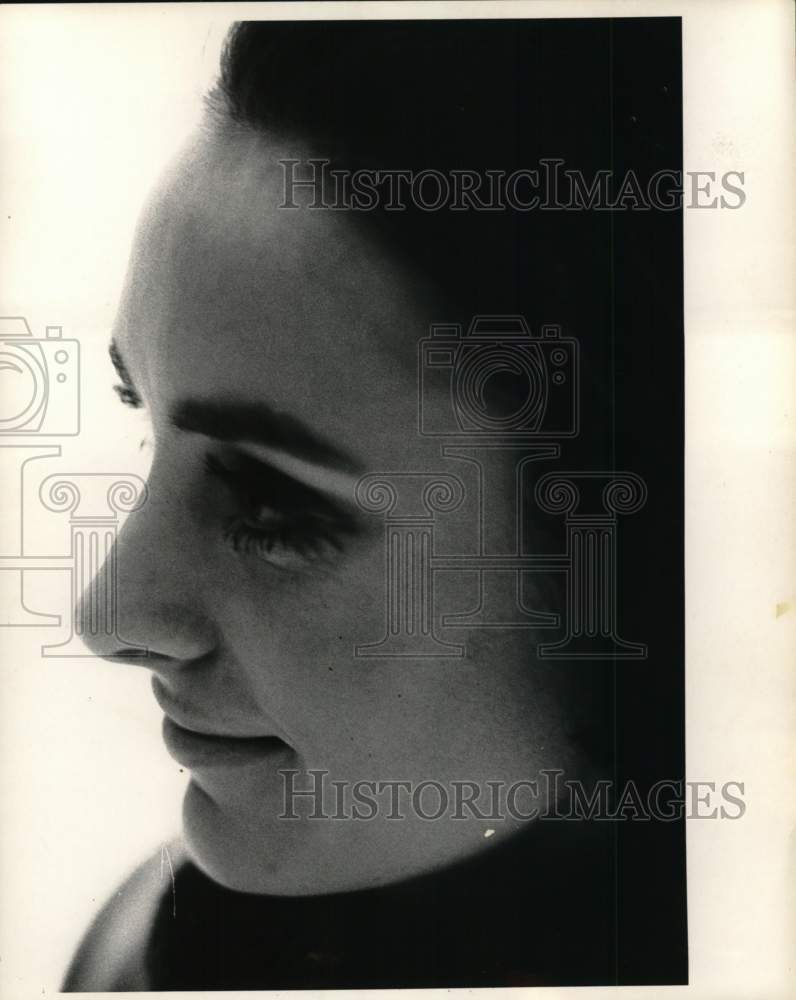 1969 Press Photo Ice Skater Peggy Fleming - pis06169- Historic Images