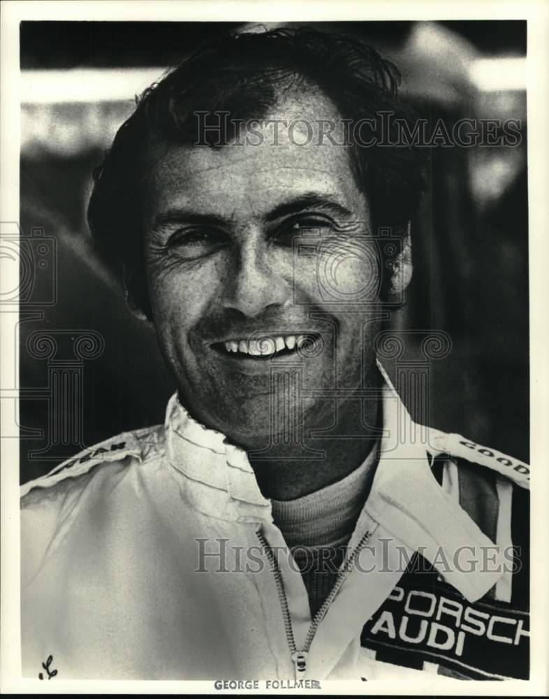 1973 Press Photo Car racer George Follmer - pis06183- Historic Images