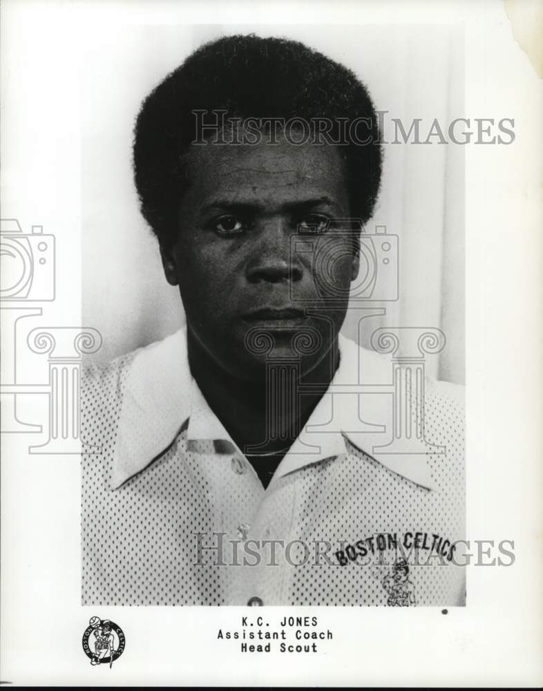 1978 Press Photo Boston Celtics&#39; assistant &amp; head scout K.C. Jones- Historic Images