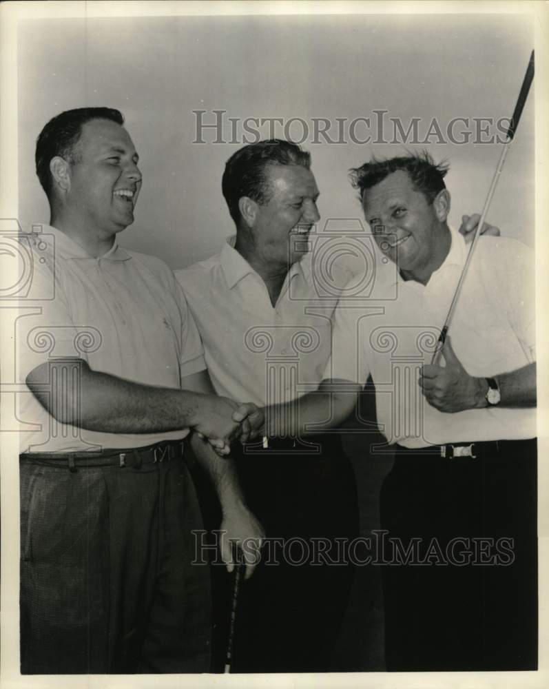 1959 Press Photo Noted golfers at Desert Inn Country Club in Las Vegas, Nevada- Historic Images