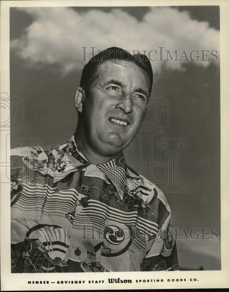 1956 Press Photo Golfer E. J. &quot;Dutch&quot; Harrison - pis06424- Historic Images