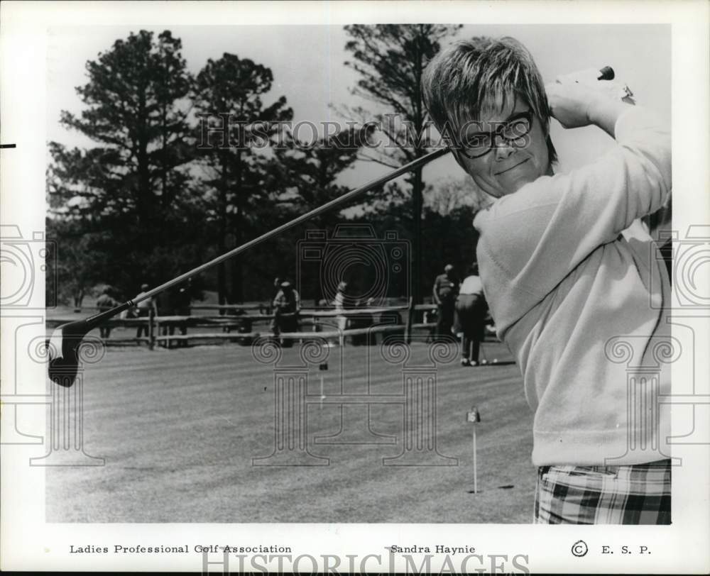 1970 Press Photo Sandra Haynie, Ladies Professional Golf Association - pis07150- Historic Images