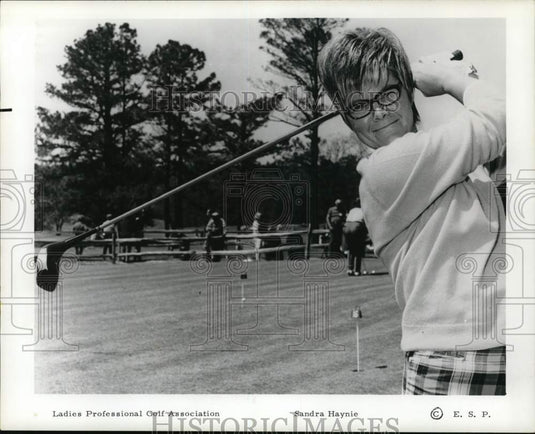 1970 Press Photo Sandra Haynie, Ladies Professional Golf Association - pis07150- Historic Images