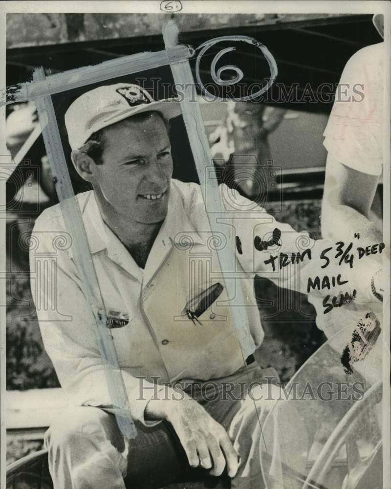1953 Press Photo Boat racer Danny Foster - pis07411- Historic Images