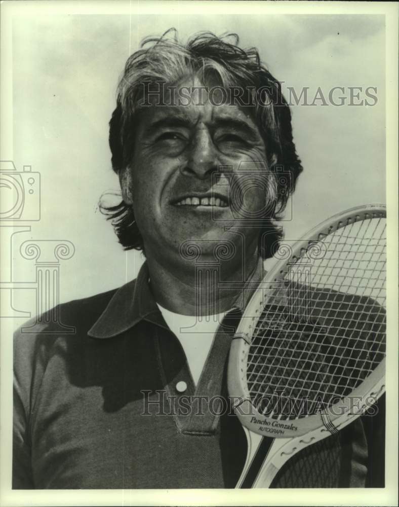 1978 Press Photo Tennis player Pancho Gonzales, Tennis Grand Masters - pis07874- Historic Images