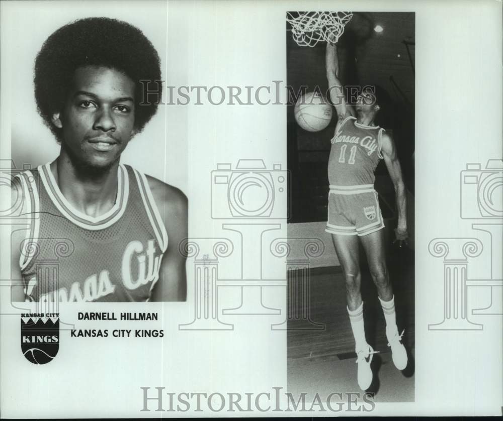 1978 Press Photo Basketball player Darnell Hillman, Kansas City Kings- Historic Images