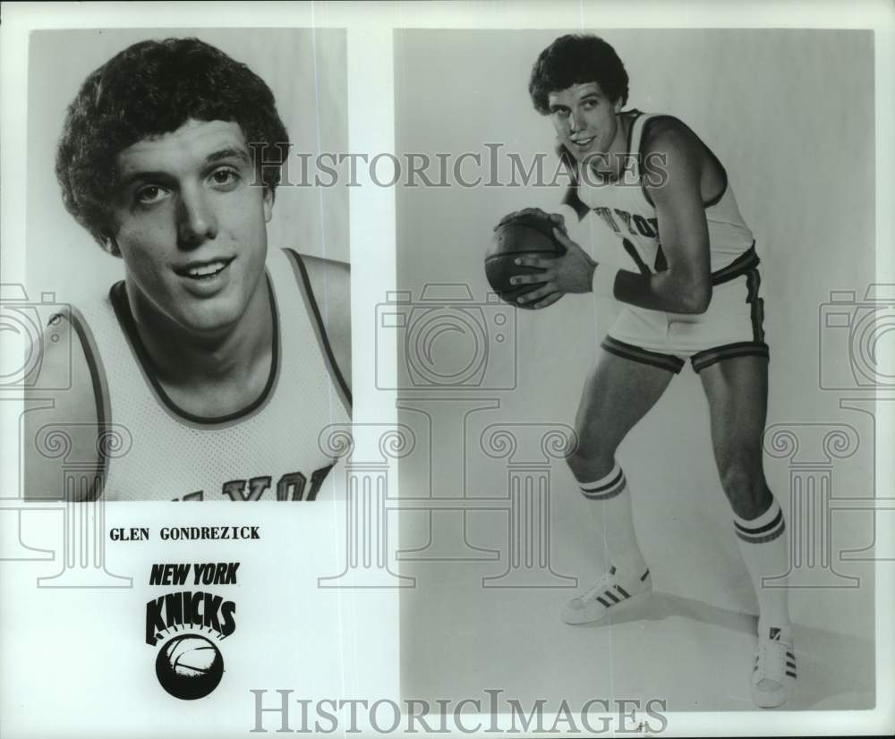 1977 Press Photo New York Knicks' basketball player Glen Gondrezick - pis08088- Historic Images