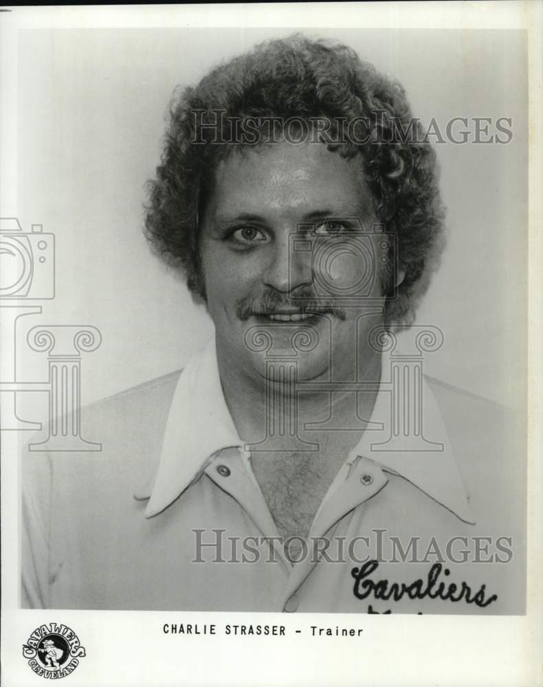1978 Press Photo Cleveland Cavaliers' Charlie Strasser, Basketball - pis08647- Historic Images