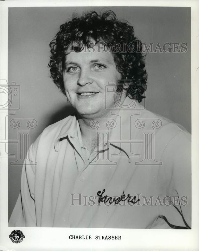 1975 Press Photo Cleveland Cavaliers' Charlie Strasser, Basketball - pis08648- Historic Images