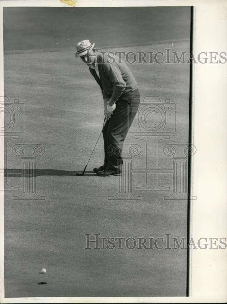 1962 Press Photo Golfer Jack Cupit at Seattle Open, Washington - pis08889- Historic Images