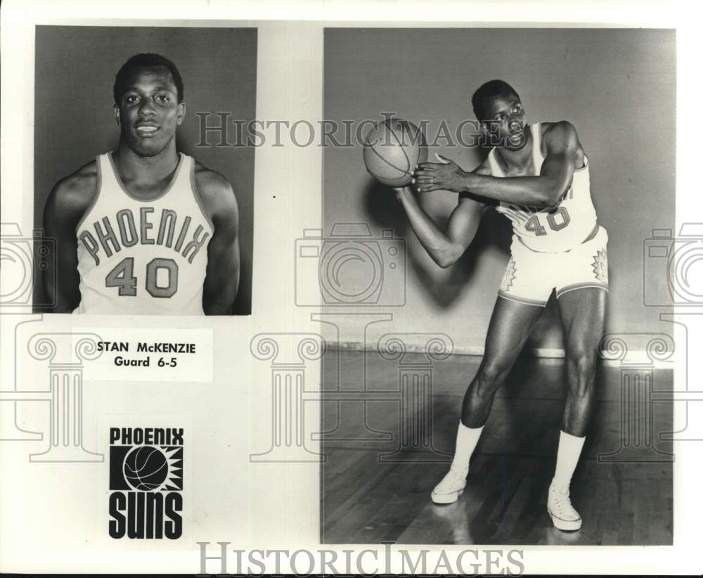 1969 Press Photo Phoenix Suns Basketball Team Guard Stan McKenzie In Practice- Historic Images