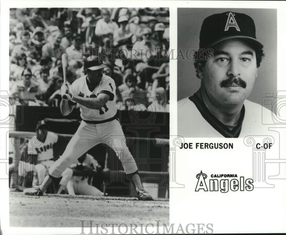 1963 Press Photo California Angels Baseball Team Catcher-Outfielder Joe Ferguson- Historic Images