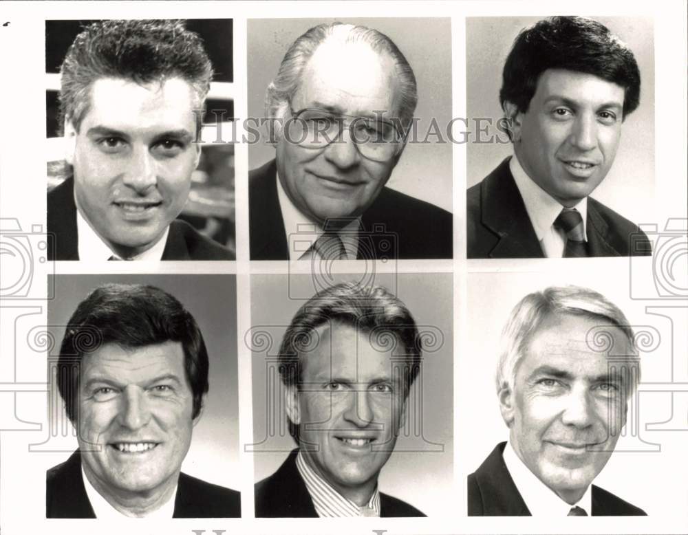 1988 Press Photo Sports analysts for NBC&#39;s &quot;Games of the XXIV Olympiad&quot; coverage- Historic Images