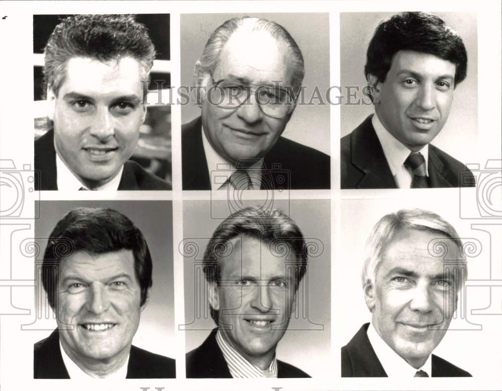 1988 Press Photo Sports analysts for NBC's "Games of the XXIV Olympiad" coverage- Historic Images
