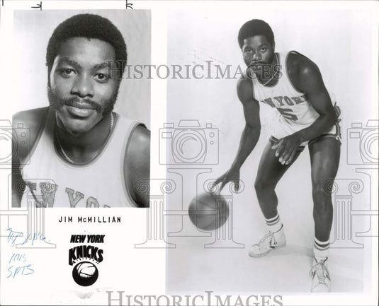 1978 Press Photo Jim McMillian, basketball player for the New York Knicks- Historic Images