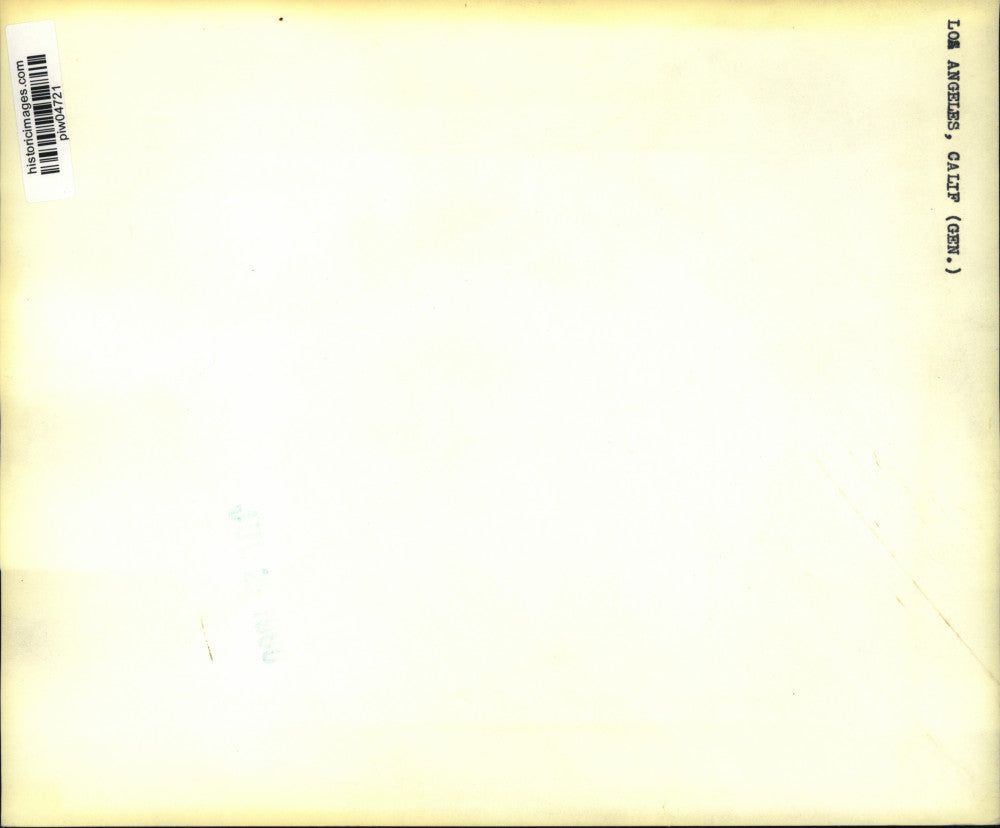 1960 Press Photo Diagramed aerial view of Los Angeles, Sports Arena, California