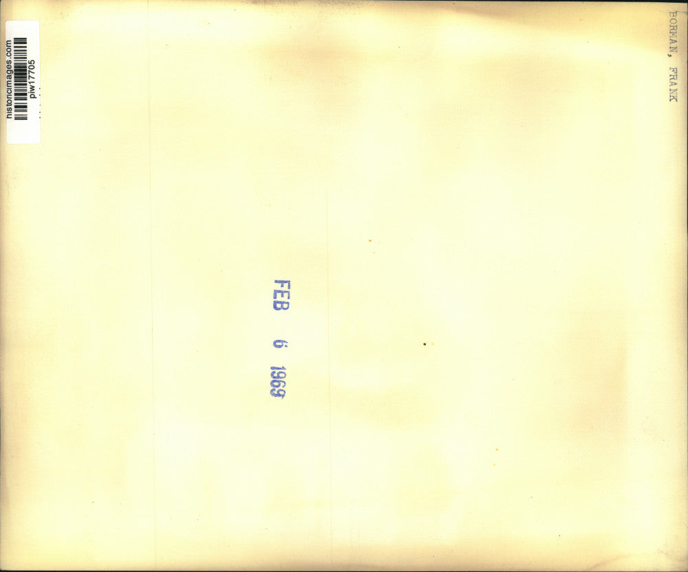 1969 Press Photo Frank Borman & family with Premier Harold Wilson in London