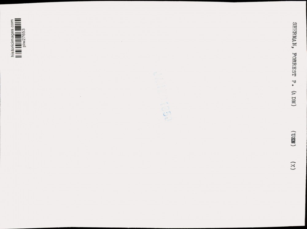 1950 Press Photo Admiral Forrest Sherman, Francis Matthews & John Floberg in DC