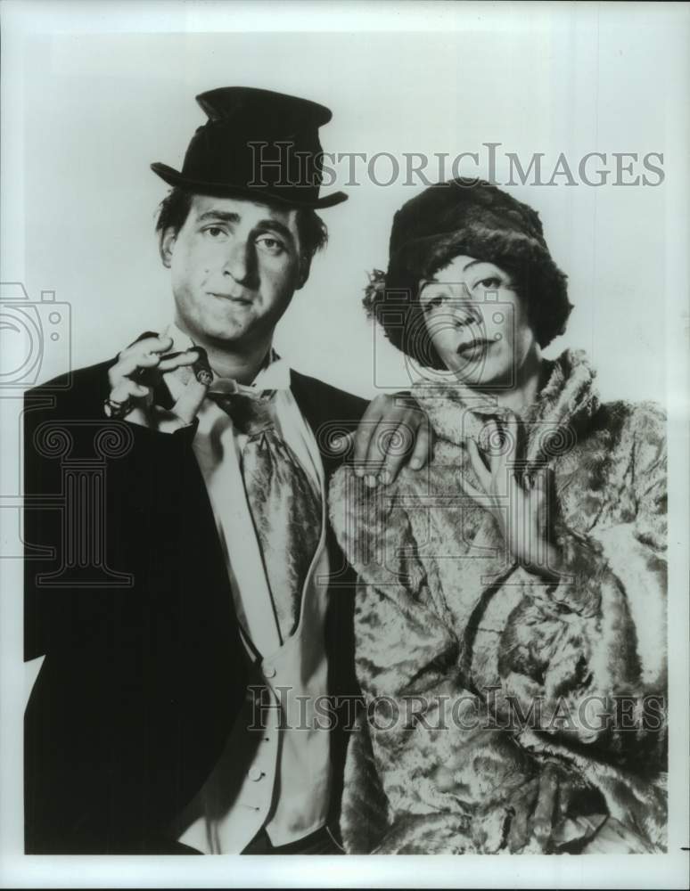 1990 Press Photo Actors Imogene Coca and Sid Caesar on "Your Show of Shows"- Historic Images